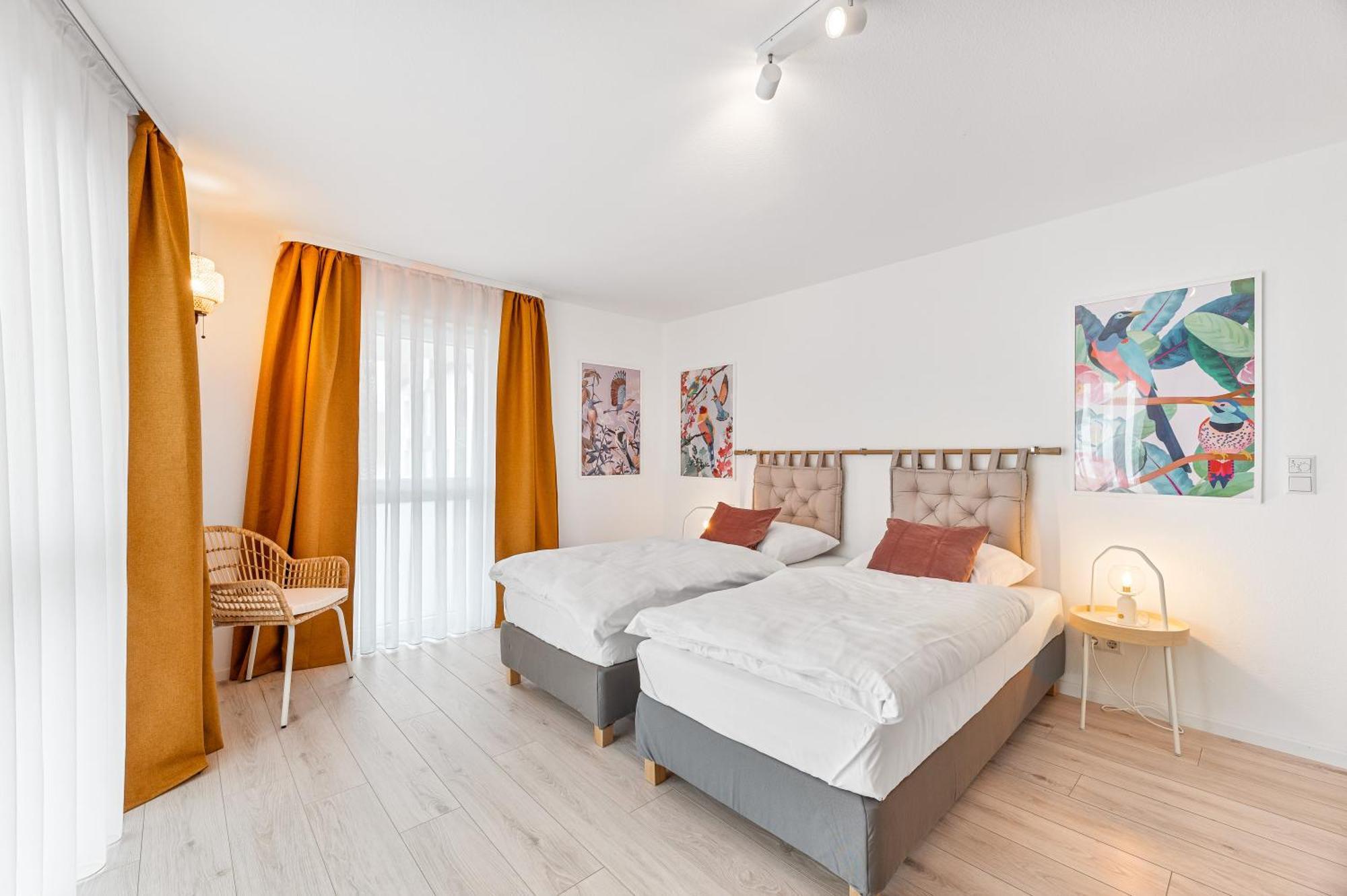 Design-Apartment - Kueche - Parken - Zentral Лайнфельден-Эхтердинген Экстерьер фото