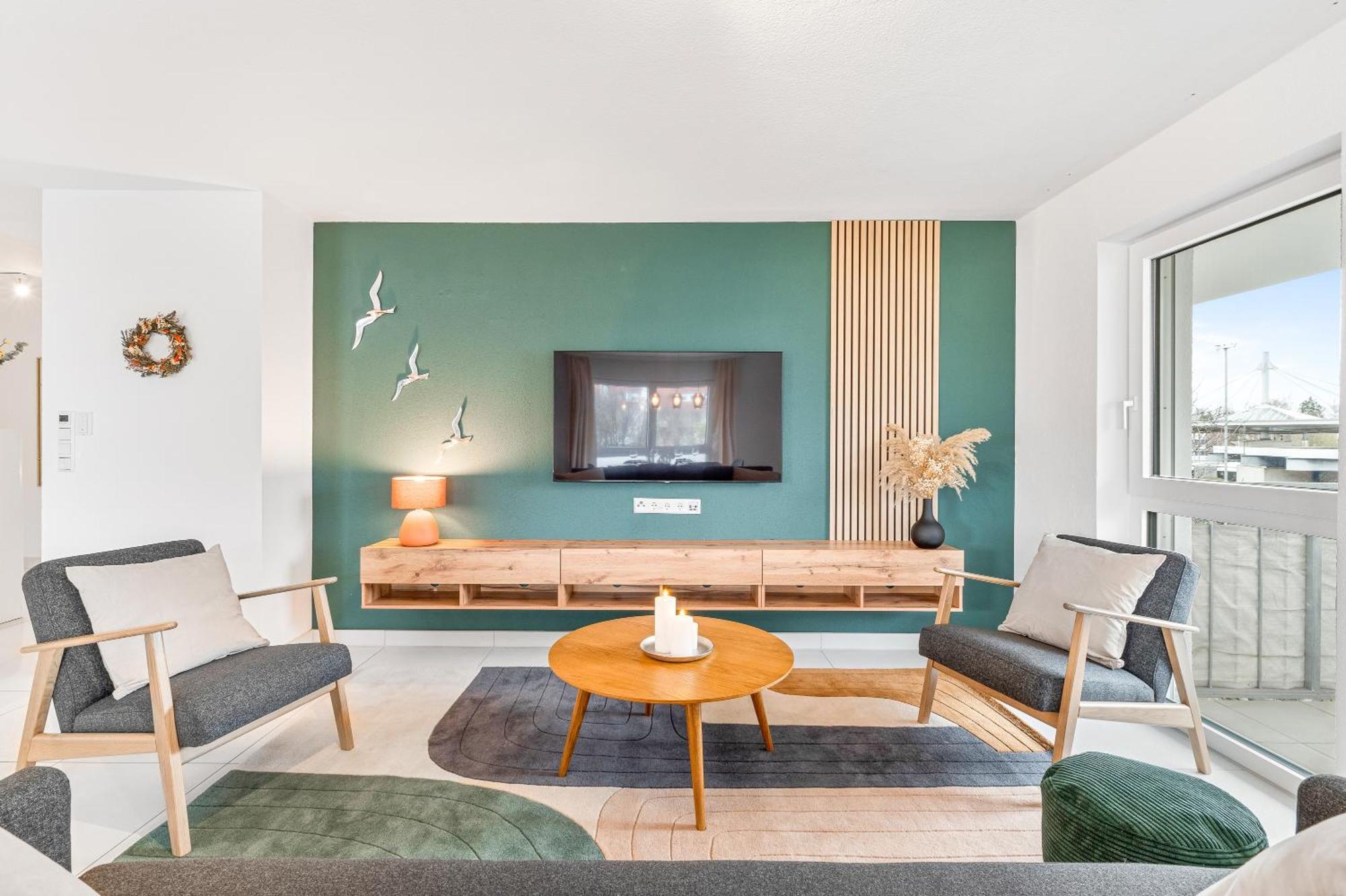 Design-Apartment - Kueche - Parken - Zentral Лайнфельден-Эхтердинген Экстерьер фото